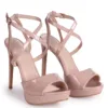 Example: Wide width high heels by Lajwanti Shoes, stylish and comfortable platform heels.