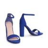 Block Heels with Pearls | Elegant & Comfortable Pearl Block Heels by Lajwanti Collections