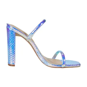 Baretraps sandals with high heel and shiny straps