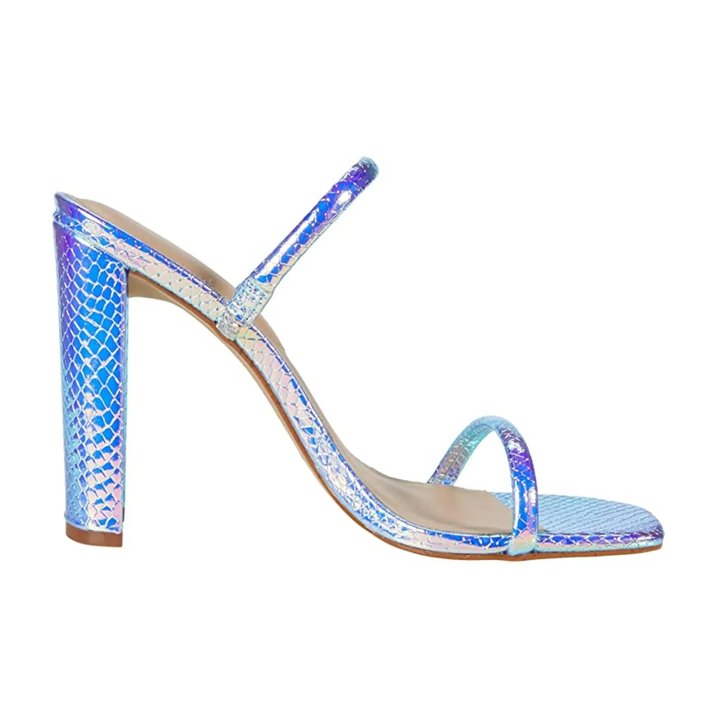 Baretraps sandals with high heel and shiny straps Baretraps sandals with high heel and shiny straps