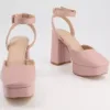 Nude Pumps Block Heels & Custom Block Heel Shoes