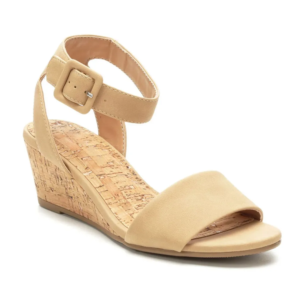 Women’s wedges shoes by Lajwanti Designers, stylish and comfortable footwear for every occasion.