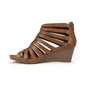 Brown Wedge Sandals - Comfortable and Stylish Footwear by Lajwanti Pakistan