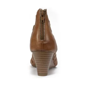 Brown Wedge Sandals - Comfortable and Stylish Footwear by Lajwanti Pakistan