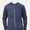 customizing leather jacket black by Lajwanti Designers, bespoke leather jacket with personalized design