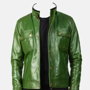 custom made leather jacket by Lajwanti Designers, premium handcrafted leather jacket for a perfect fit