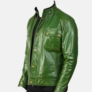 custom made leather jacket by Lajwanti Designers, premium handcrafted leather jacket for a perfect fit