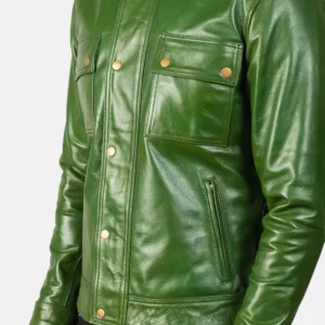 custom made leather jacket by Lajwanti Designers, premium handcrafted leather jacket for a perfect fit