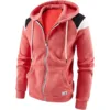 zipper hoodies for men manufacturer full zip hoodie front view