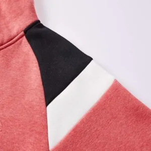 men zipper hoodie kangaroo pocket detail bulk production