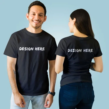 Custom T-shirts shown as a private-label apparel category