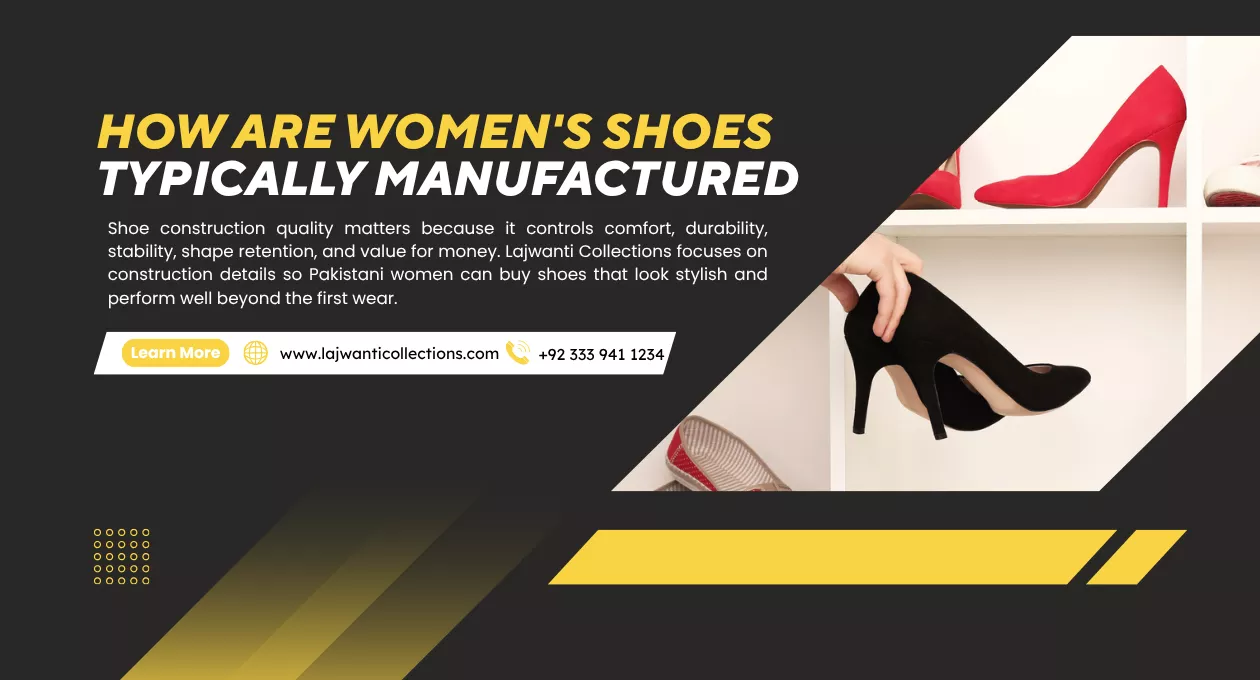 How are Women's Shoes Typically Manufactured | Lajwant Collections